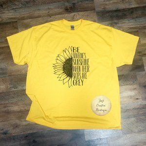 Be Someone's Sunshine When Their Clouds Are Grey // Ready To Go Black Outline